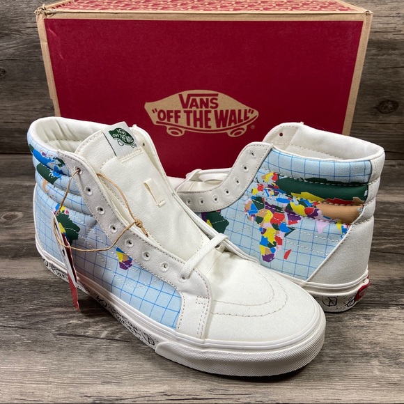 Vans Other - New Vans Sk8-Hi Reissue Save Our Planet Shoes